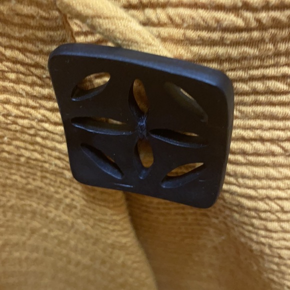 I c by Connie k Size M Gold upscale stylish jacket. Nice condition - Picture 3 of 9